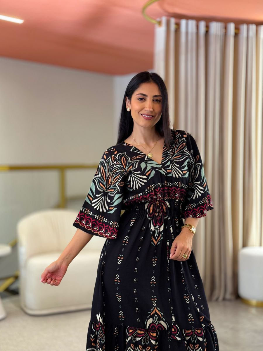 Vestido Tais Preto