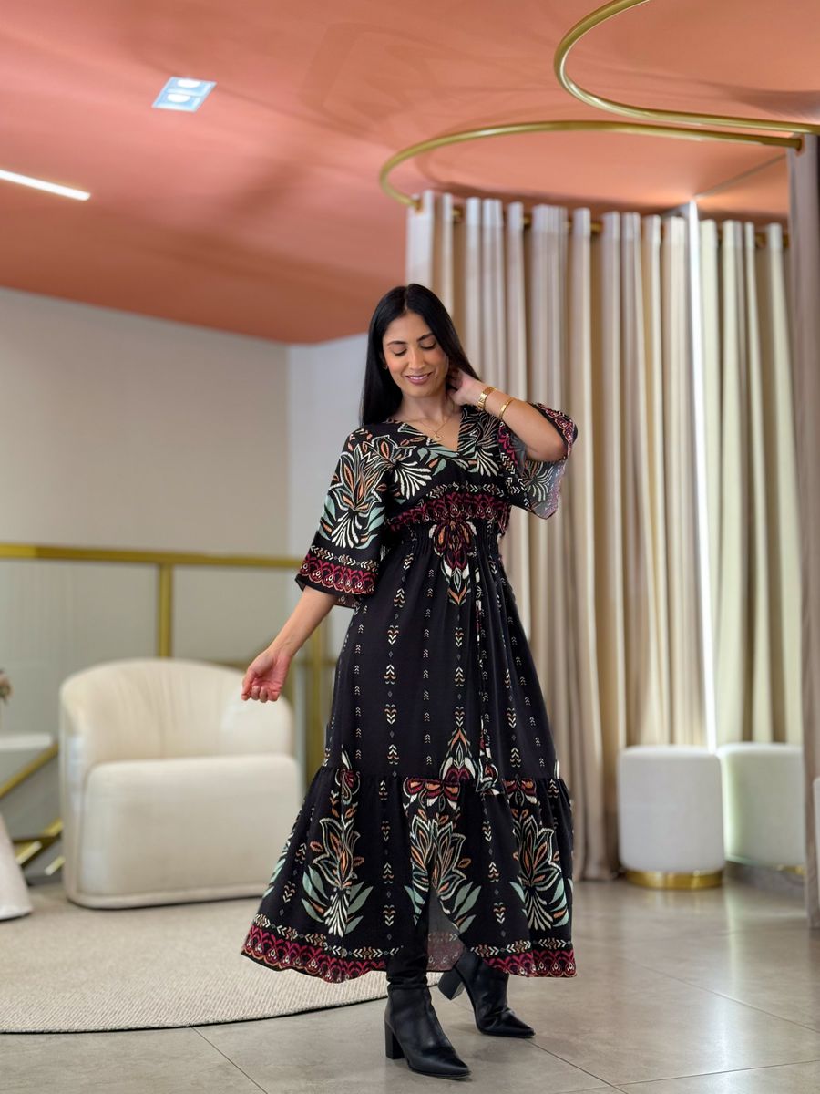 Vestido Tais Preto