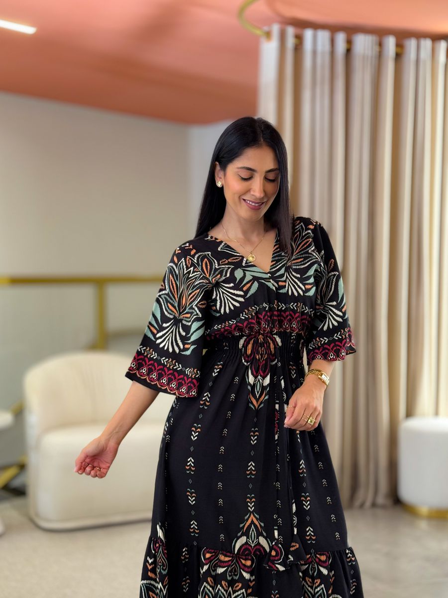 Vestido Tais Preto