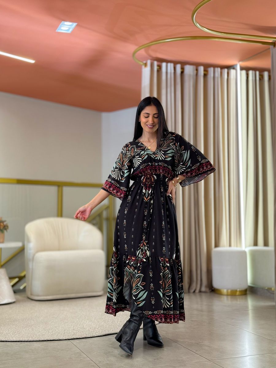 Vestido Tais Preto