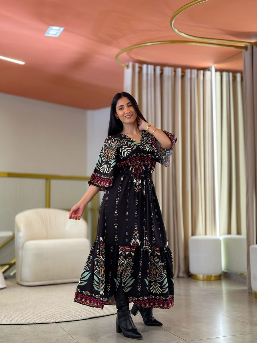 Vestido Tais Preto