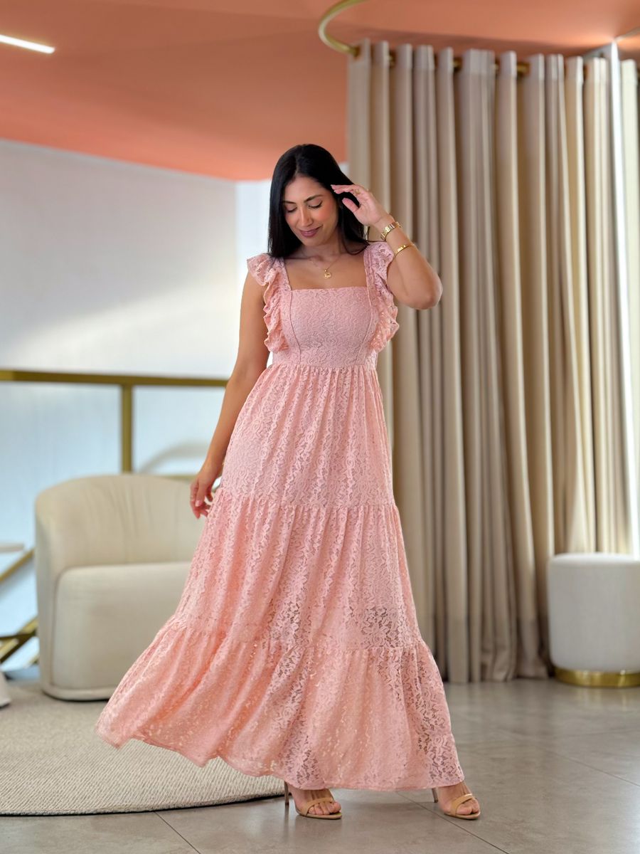 Vestido Daiara Rosa Bebe