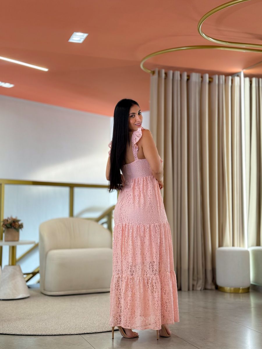 Vestido Daiara Rosa Bebe