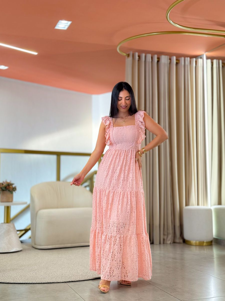 Vestido Daiara Rosa Bebe