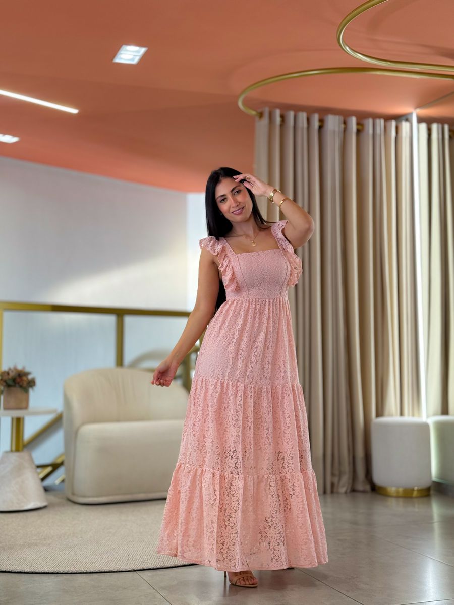 Vestido Daiara Rosa Bebe