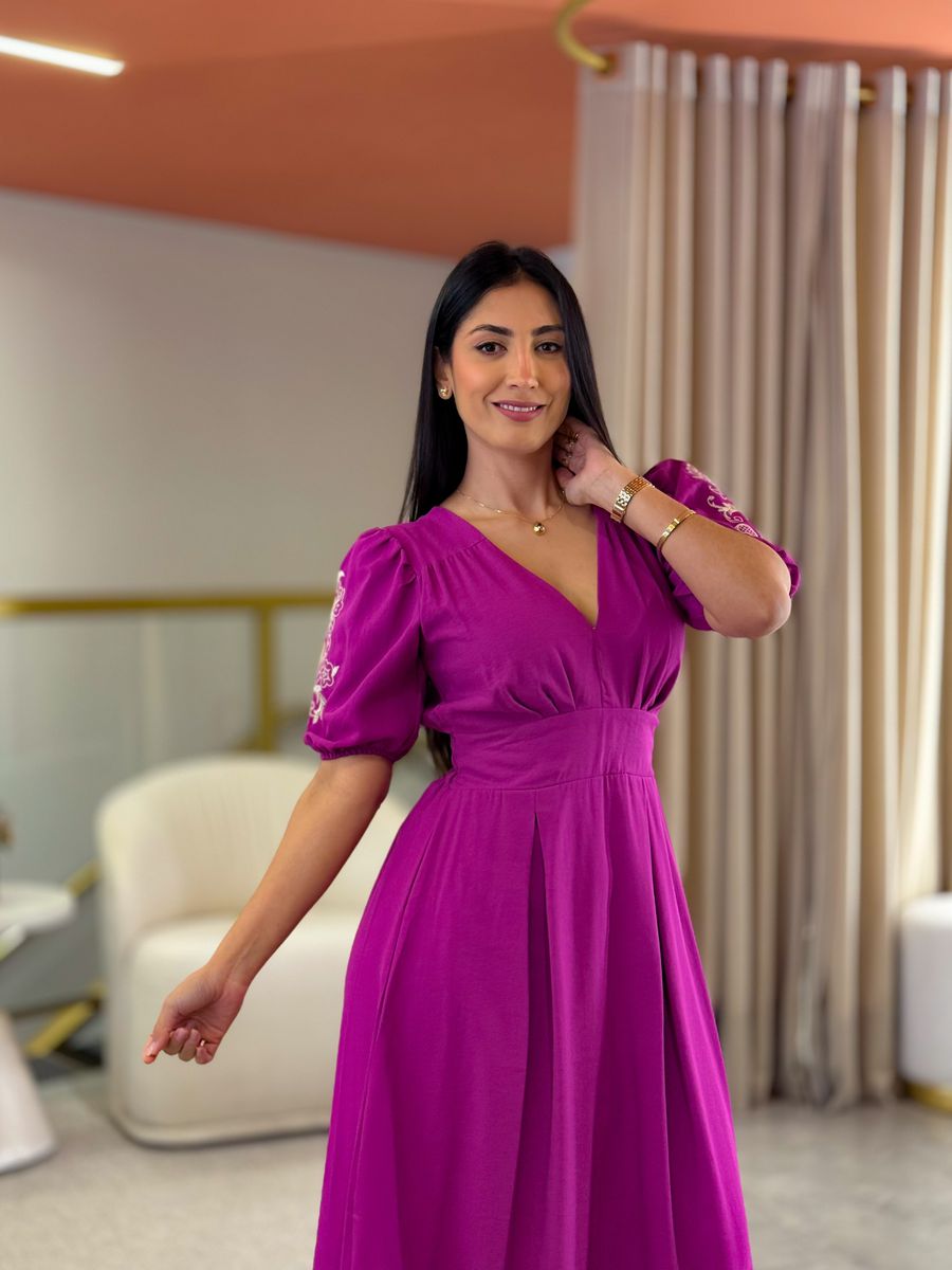 Vestido Lavinia Fucsia