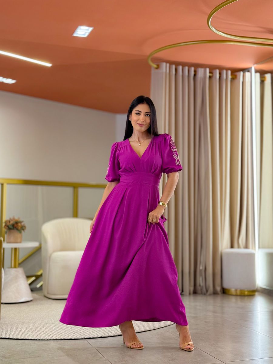 Vestido Lavinia Fucsia