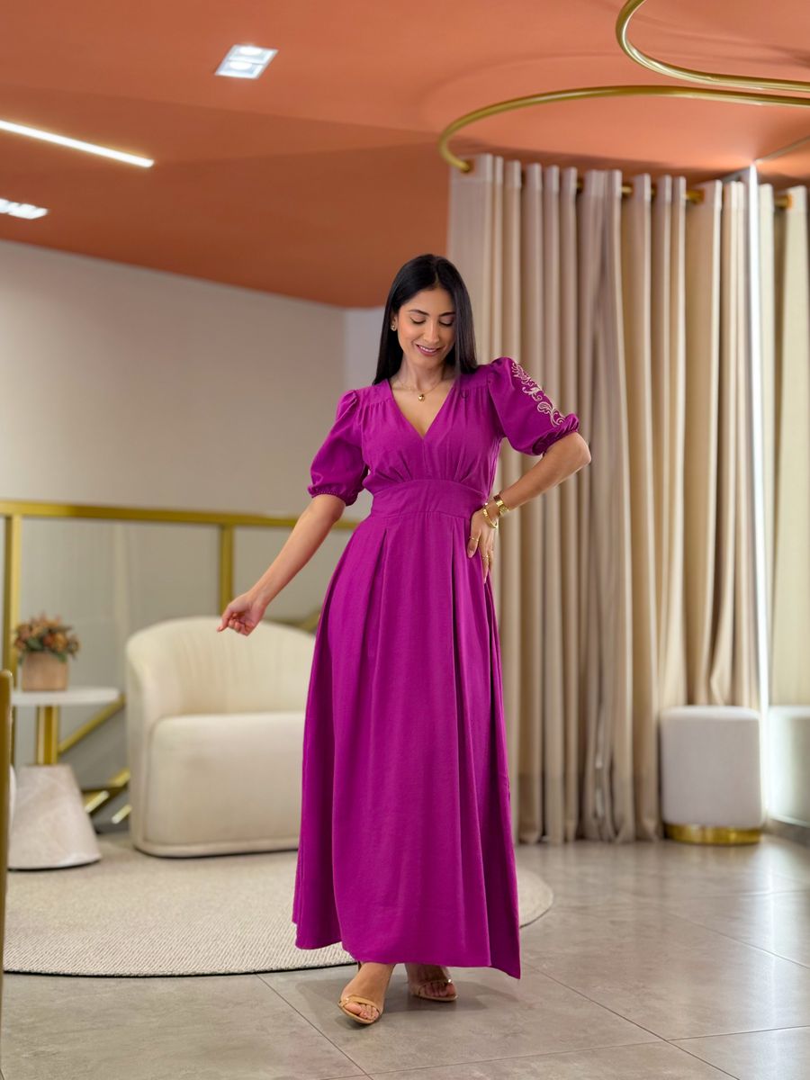 Vestido Lavinia Fucsia