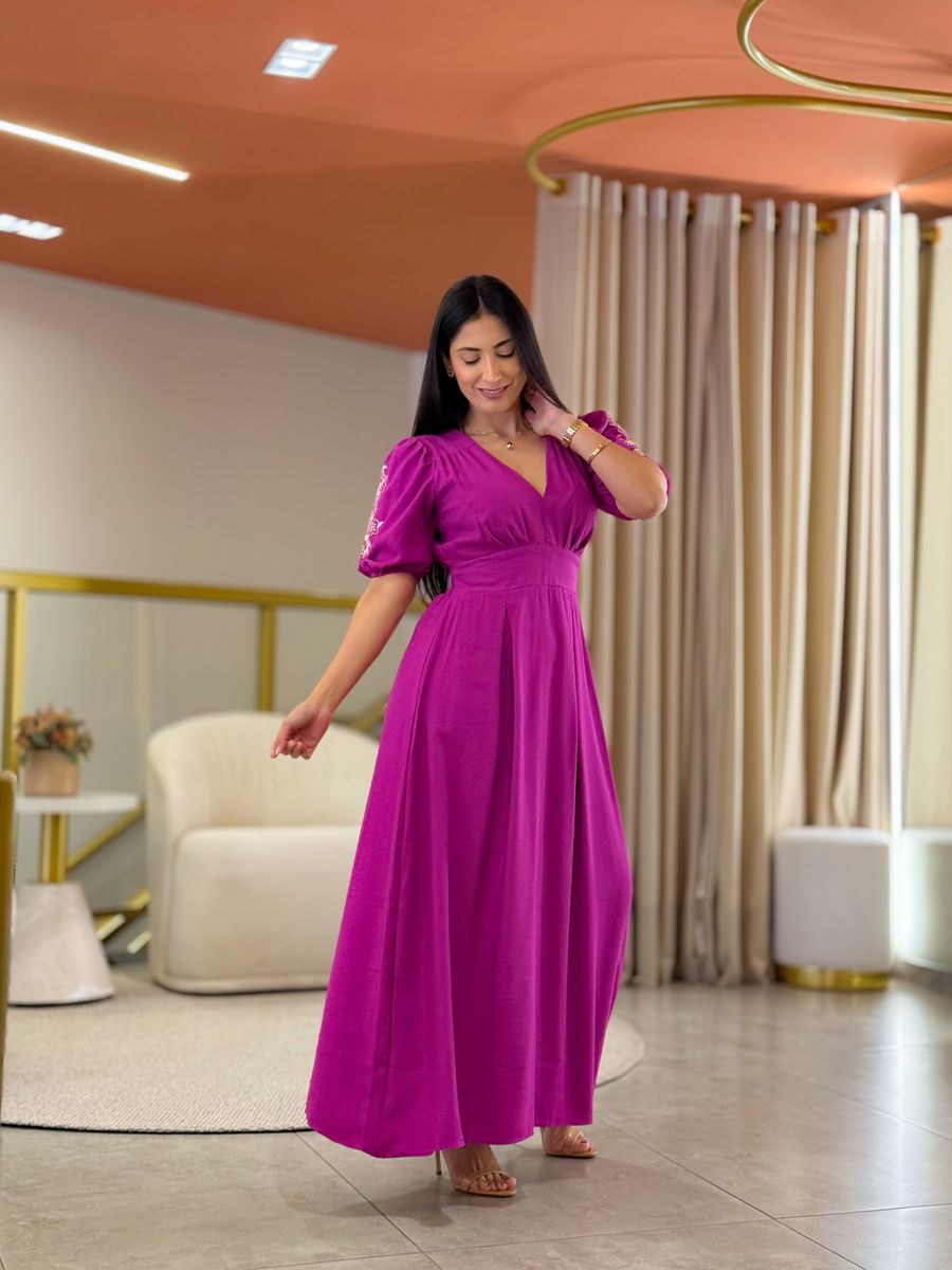 Vestido Lavinia Fucsia