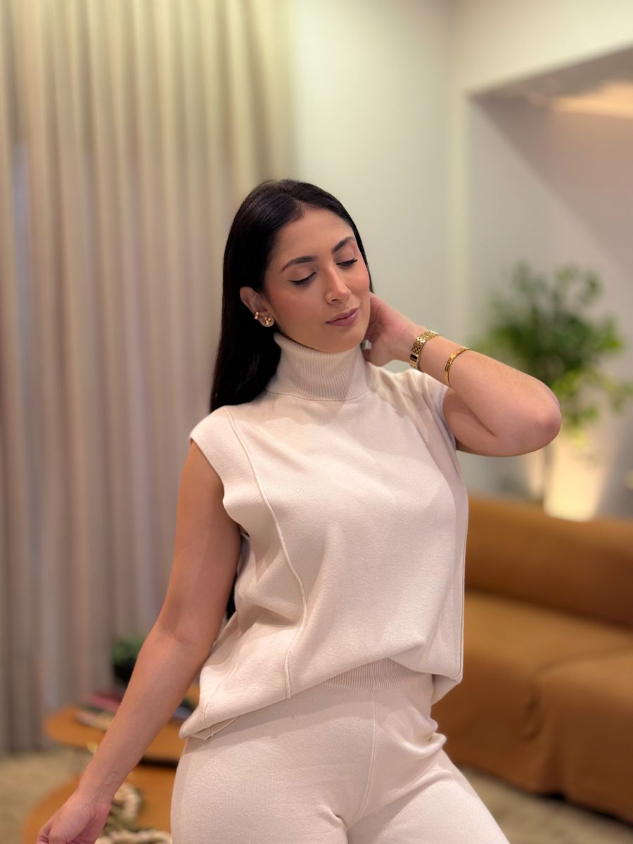 Conjunto Ana Julia Creme