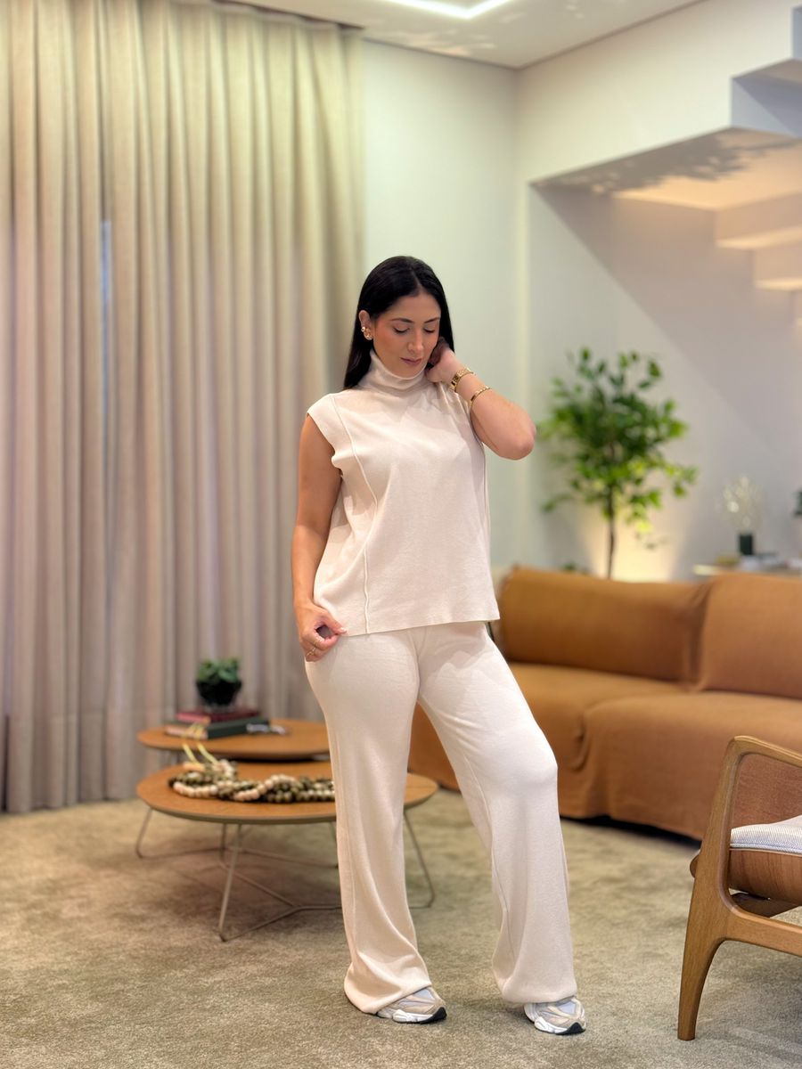 Conjunto Ana Julia Creme