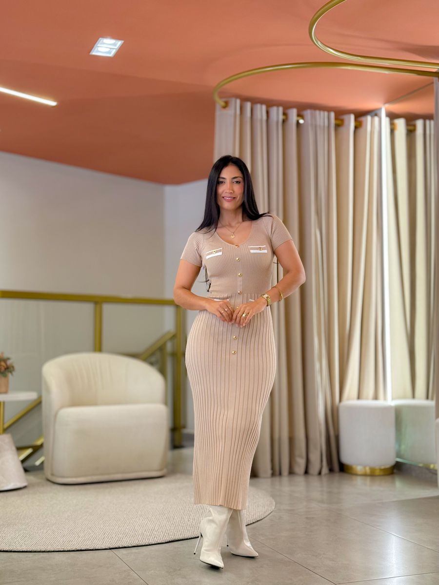 Vestido Emilia Nude