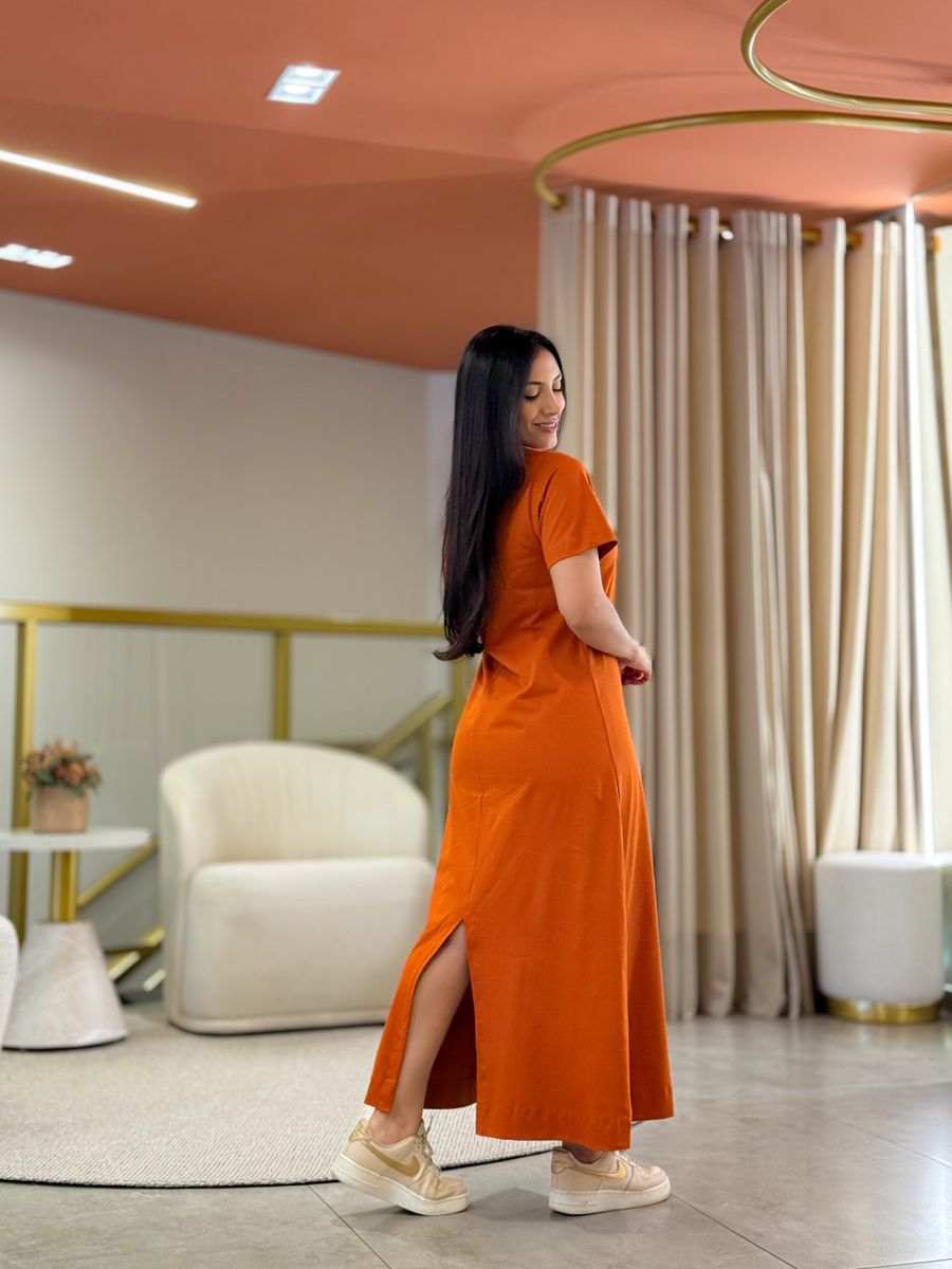 Vestido Leonora Terracota