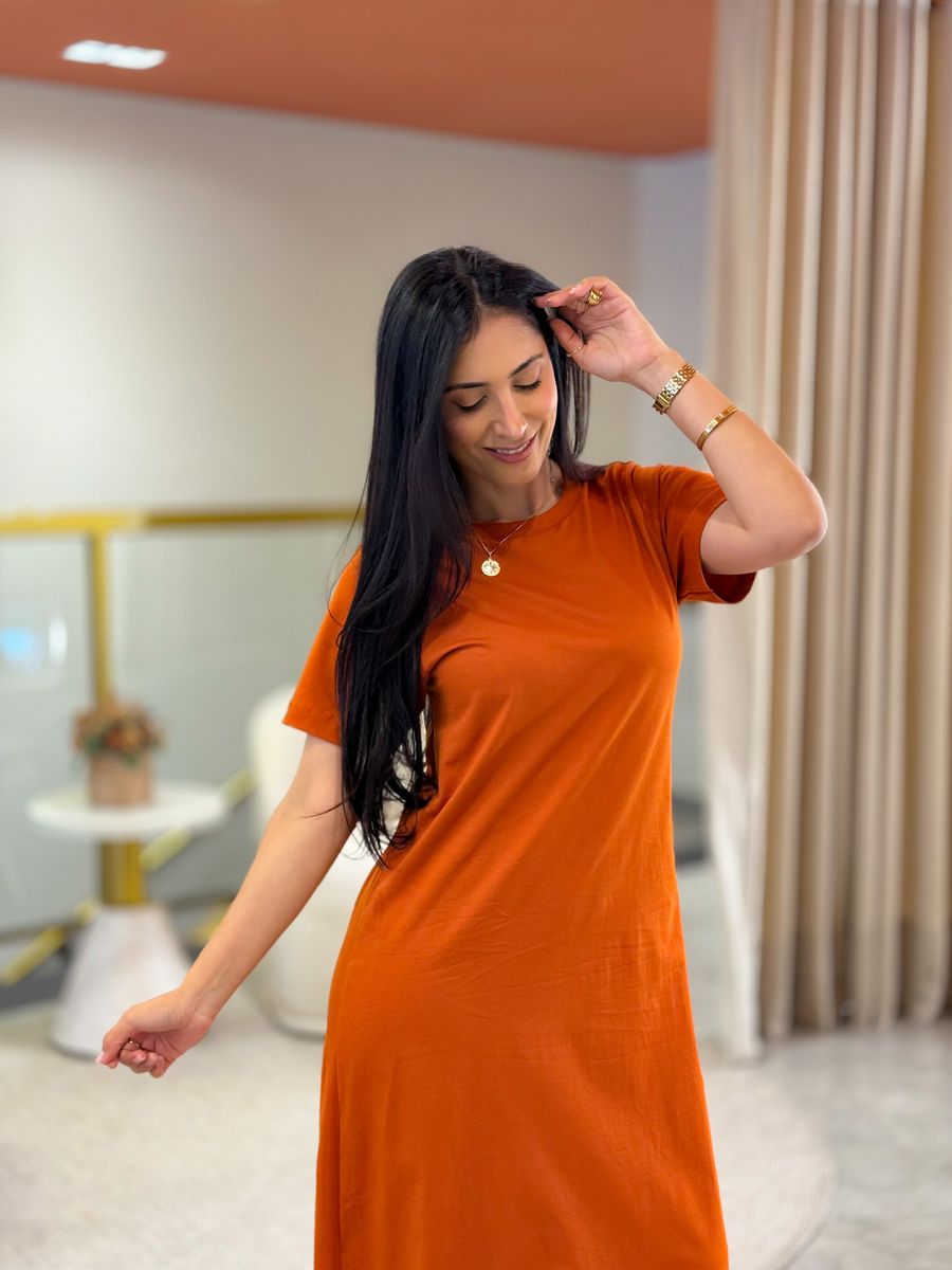 Vestido Leonora Terracota