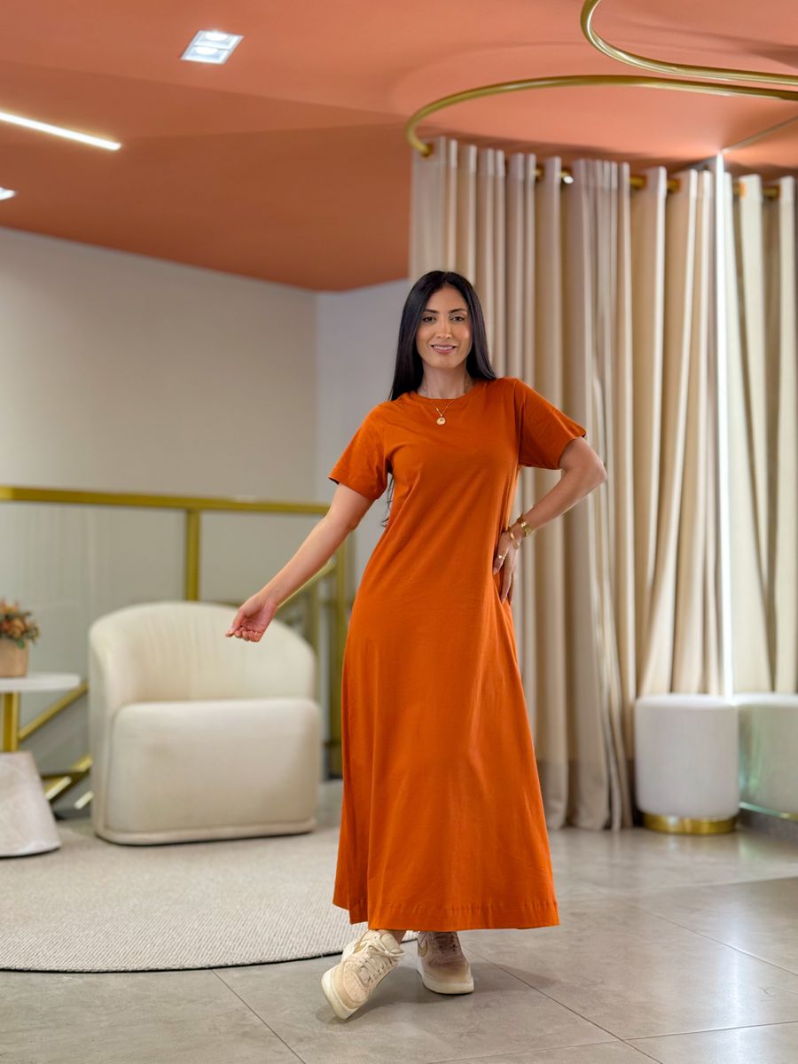 Vestido Leonora Terracota