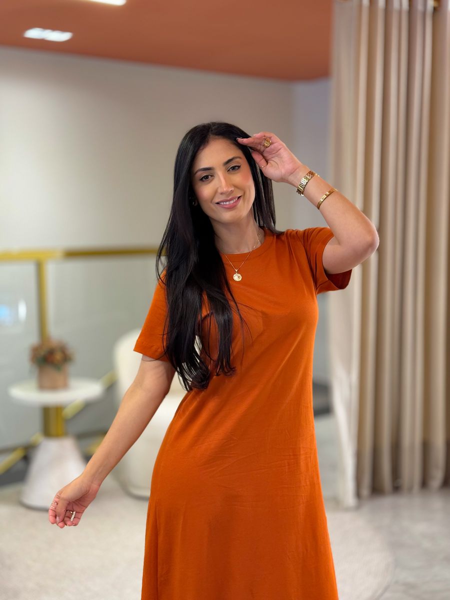 Vestido Leonora Terracota