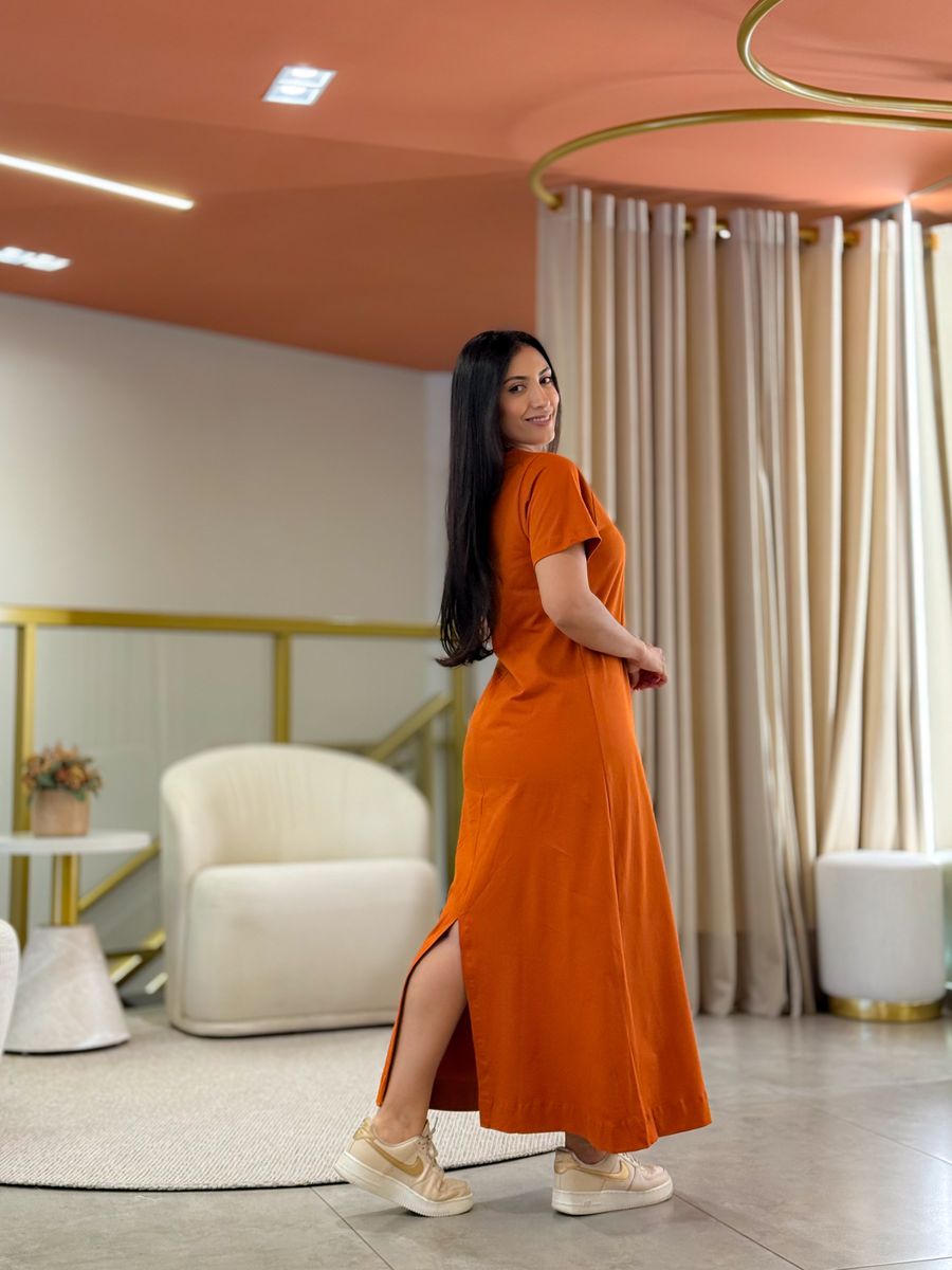 Vestido Leonora Terracota