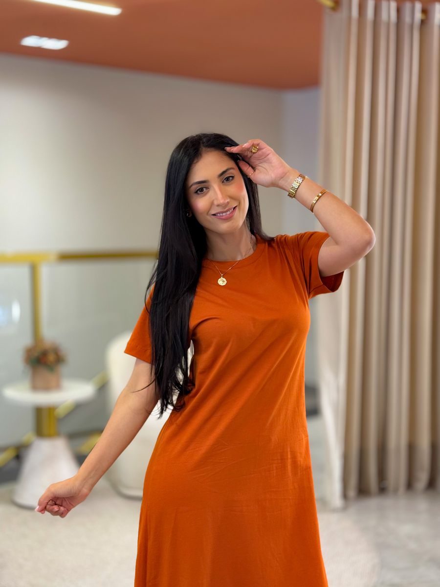 Vestido Leonora Terracota