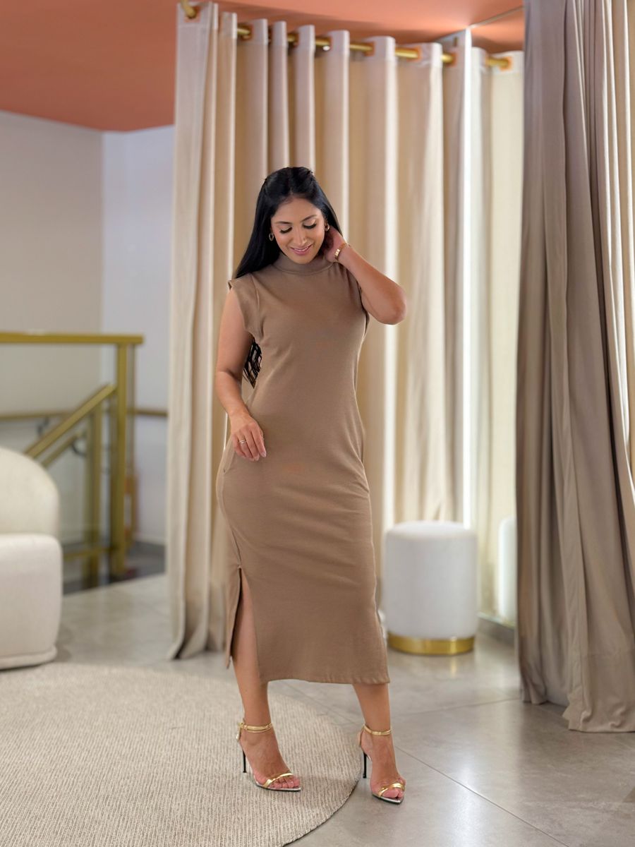 Vestido Isis Capuccino