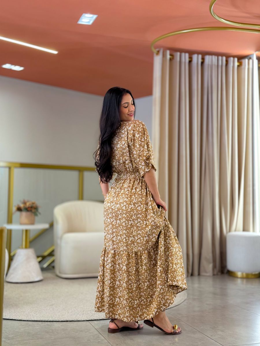 Vestido Mari Caramelo