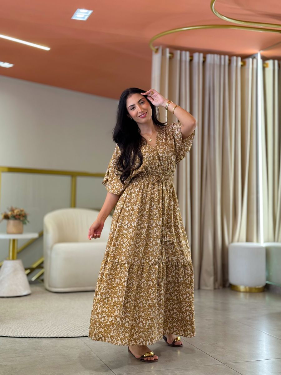 Vestido Mari Caramelo