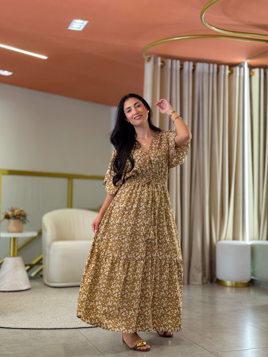 Vestido Mari Caramelo