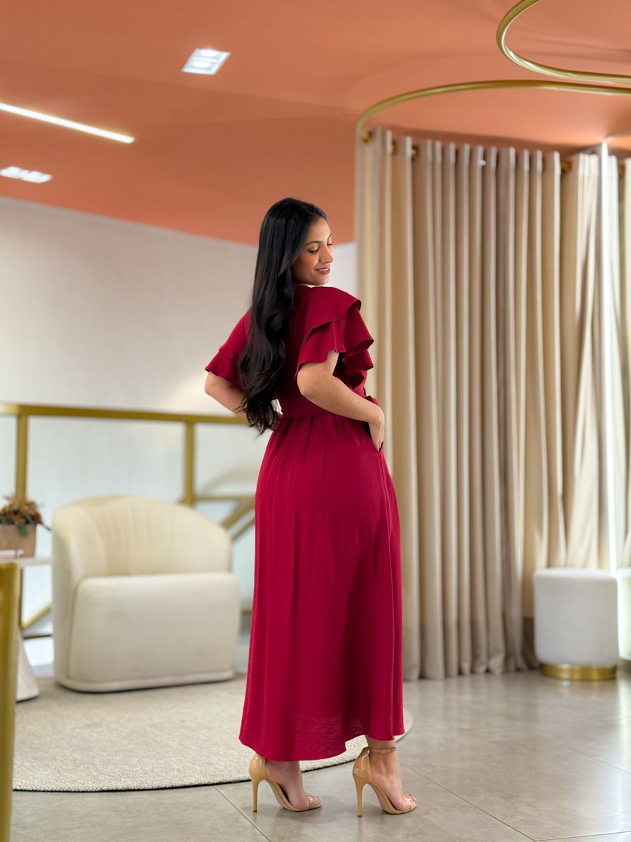 Vestido Suelen Vermelho