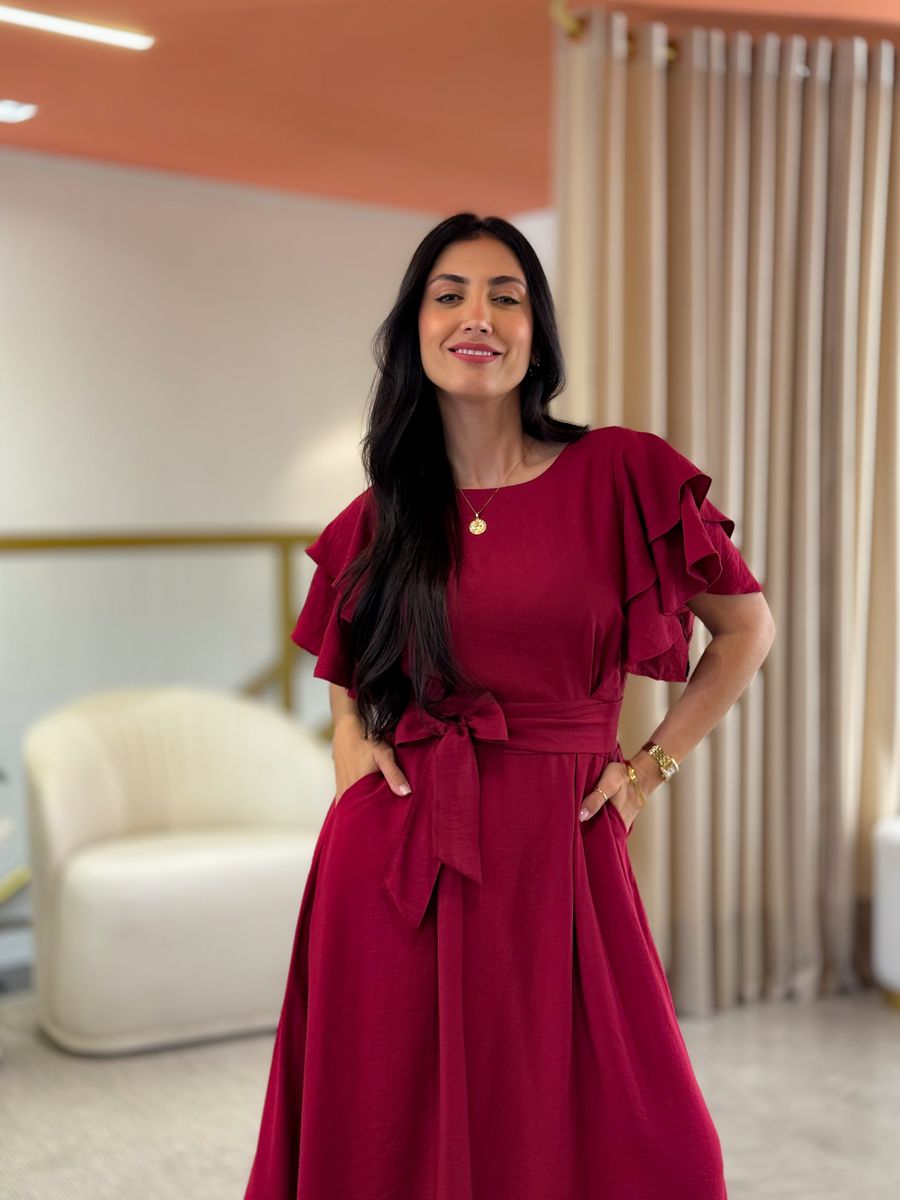 Vestido Suelen Vermelho