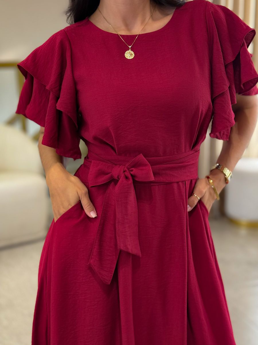 Vestido Suelen Vermelho