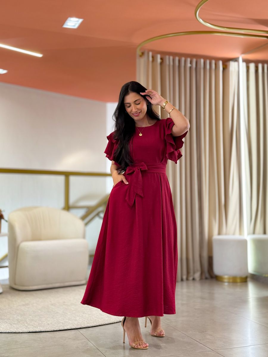 Vestido Suelen Vermelho