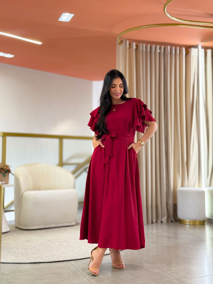 Vestido Suelen Vermelho