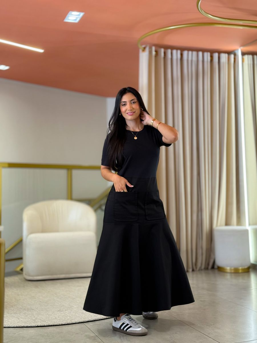Vestido Diana Preto