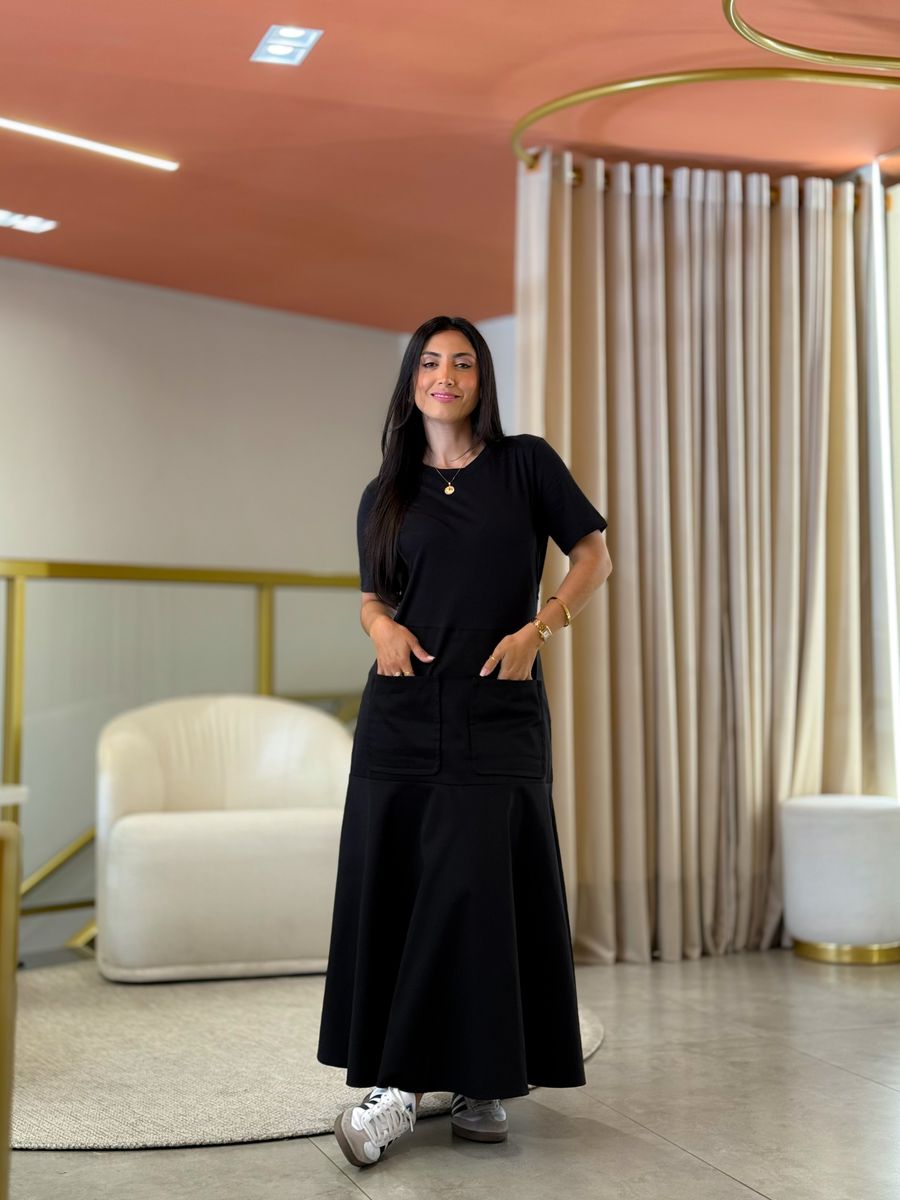 Vestido Diana Preto