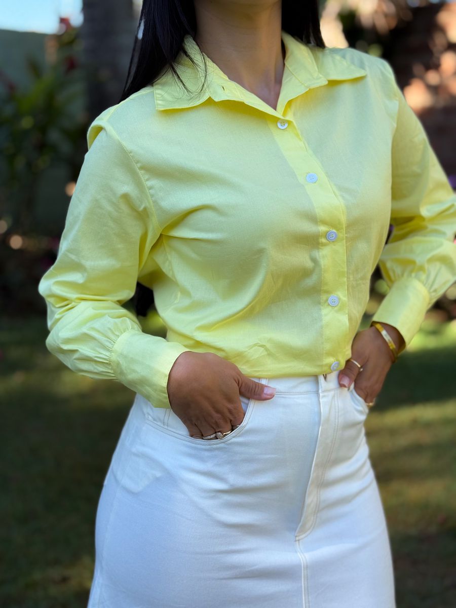 Camisa Tati Amarelo