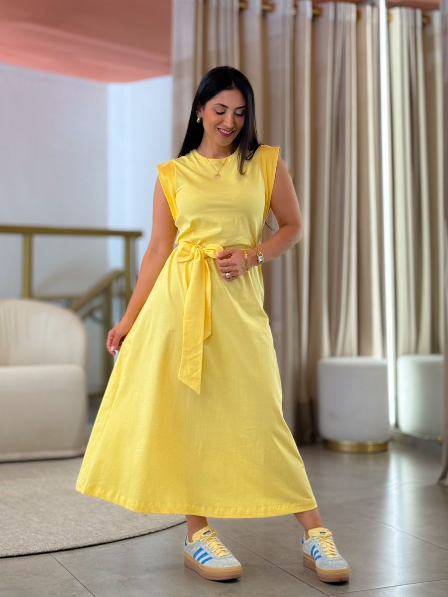 Vestido Lia Amarelo 