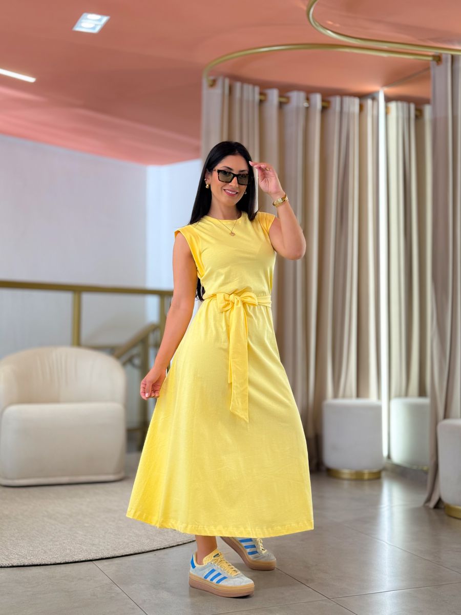 Vestido Lia Amarelo 