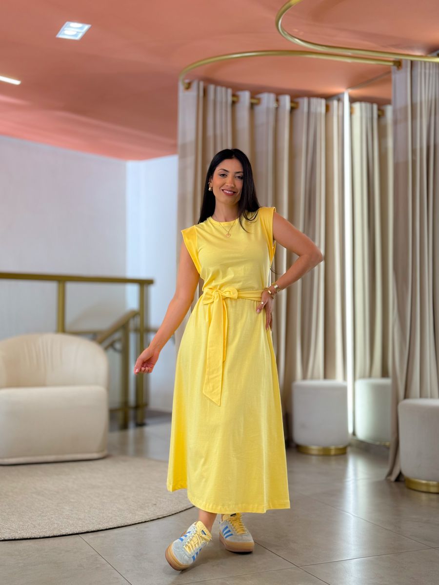 Vestido Lia Amarelo 