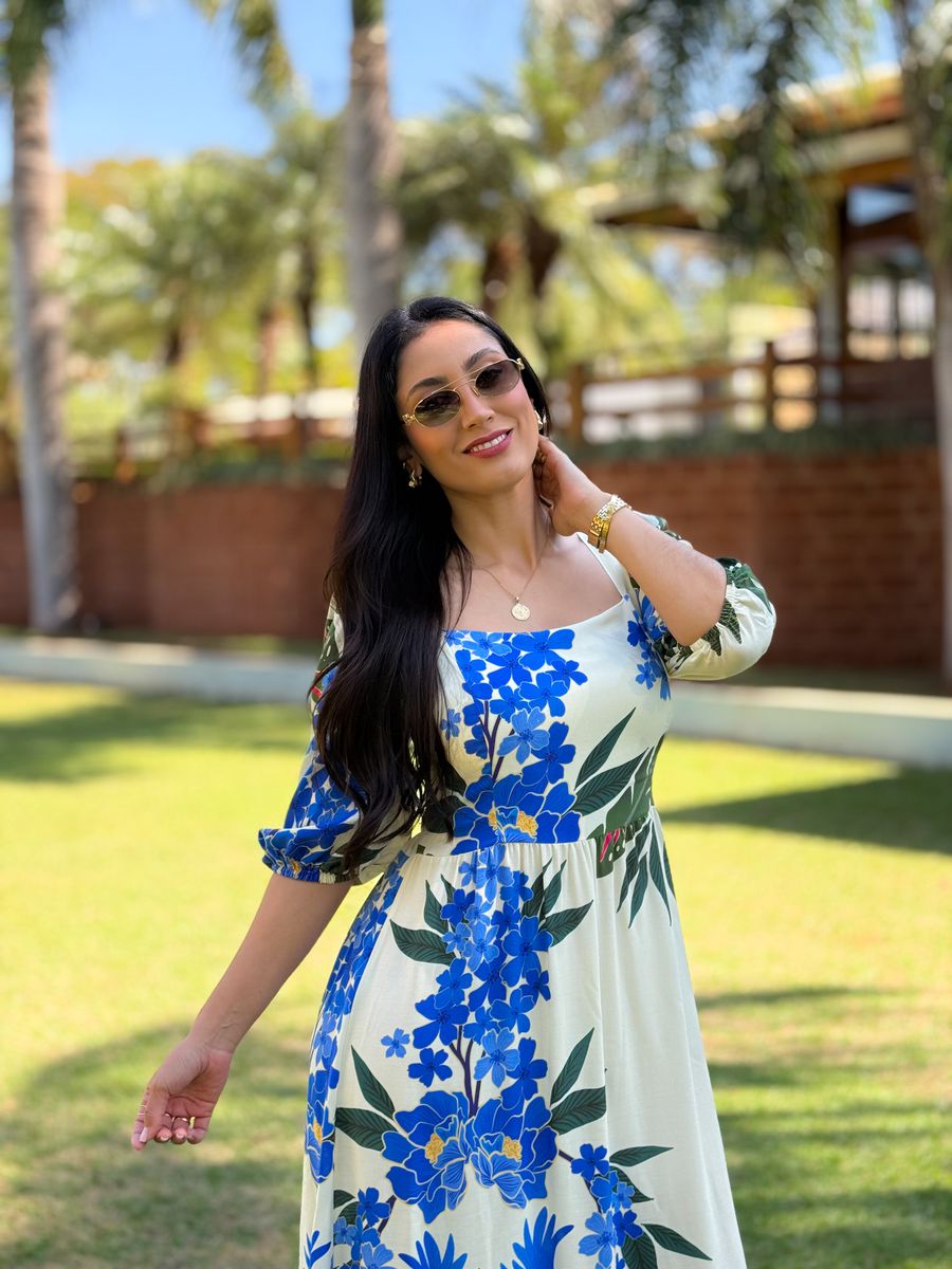 Vestido Clarice Manteiga