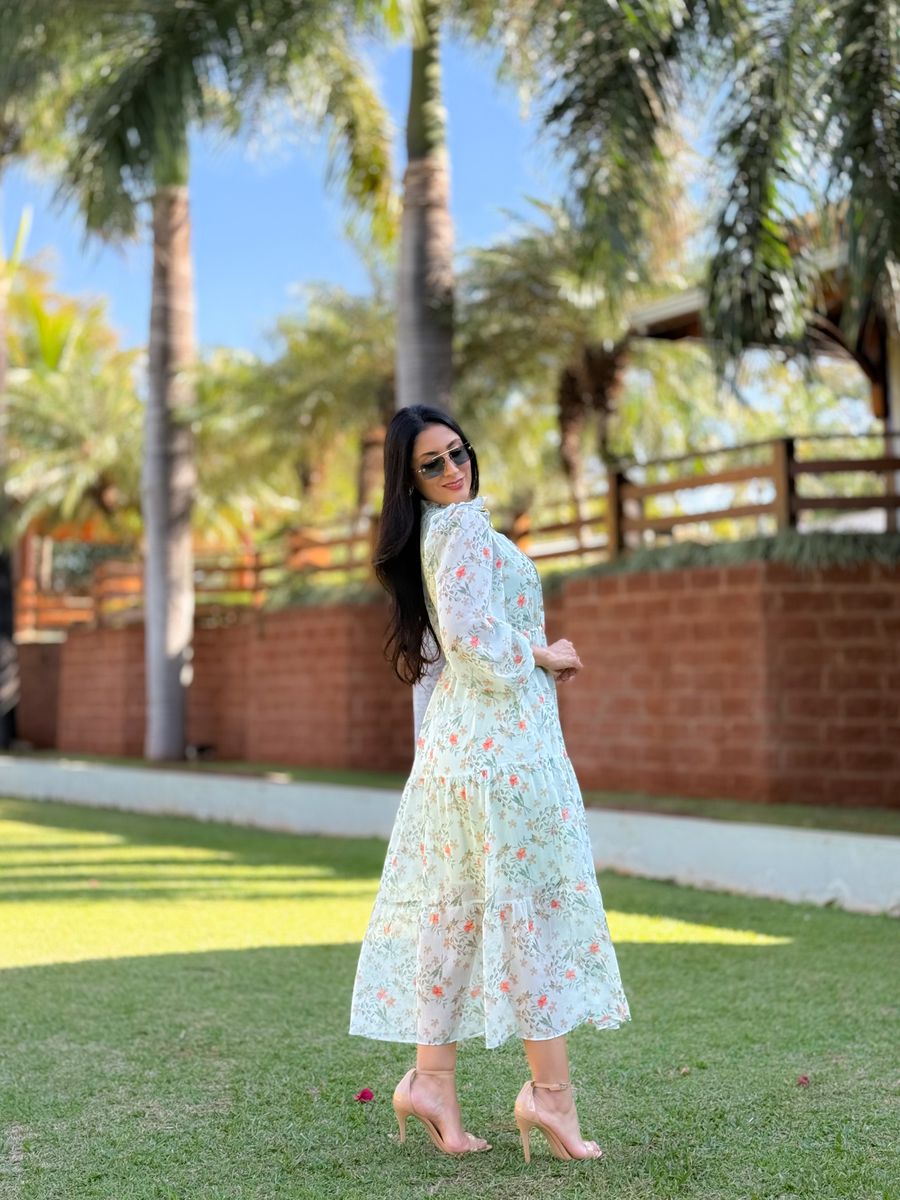Vestido Julia Verde Floral