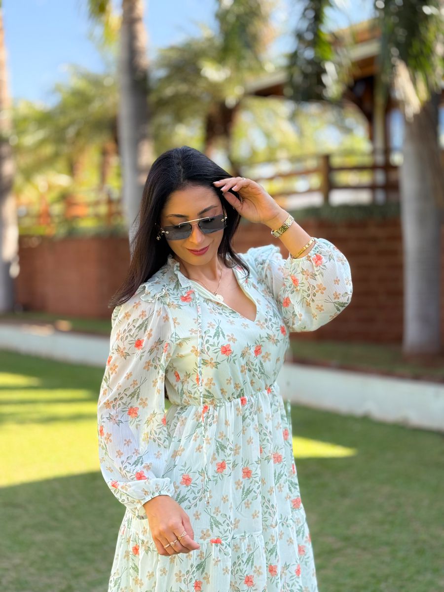 Vestido Julia Verde Floral