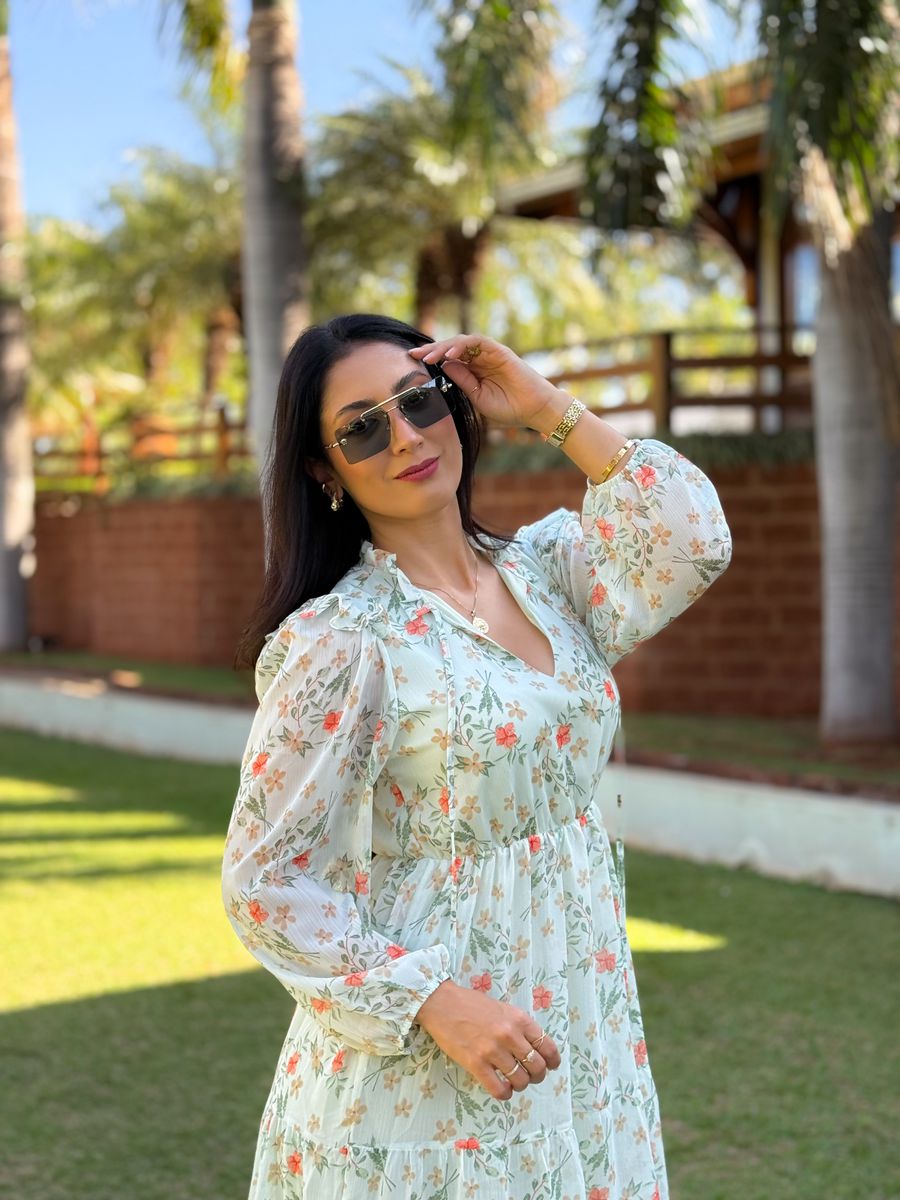 Vestido Julia Verde Floral