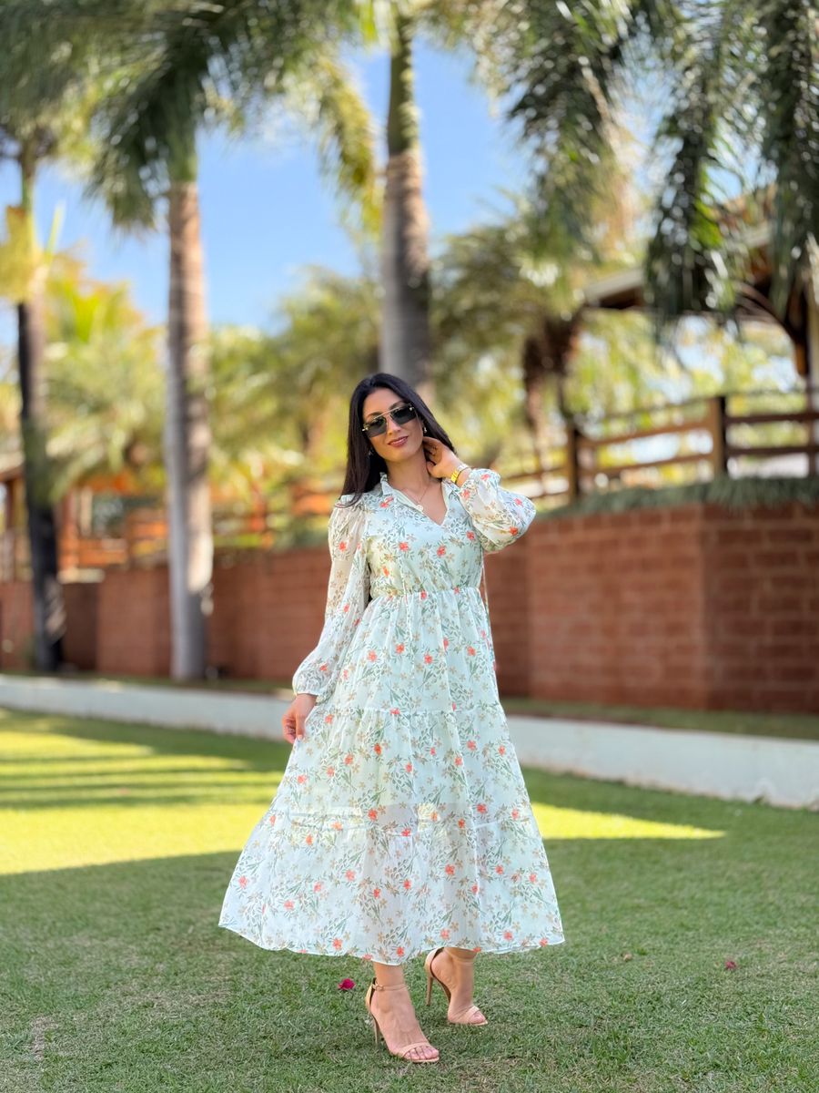 Vestido Julia Verde Floral