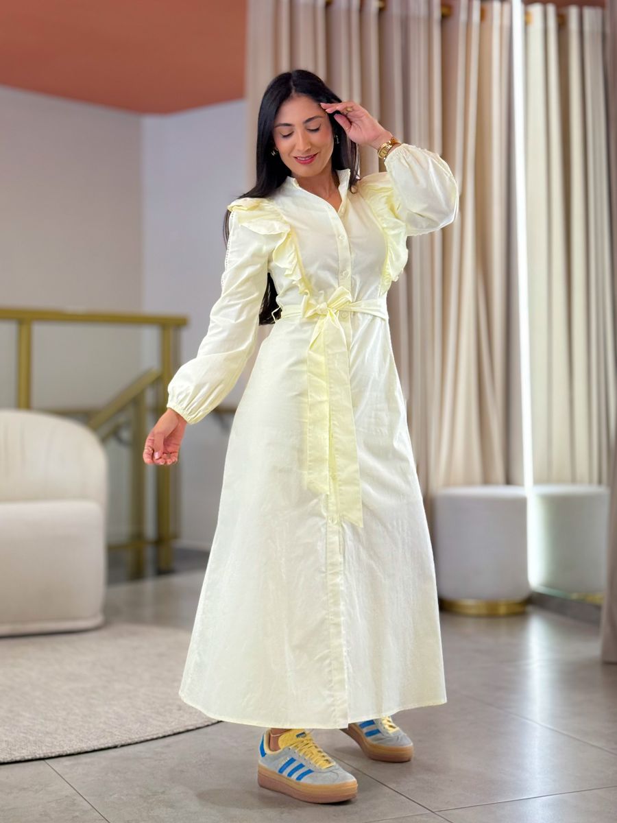 Vestido Paola Amarelo