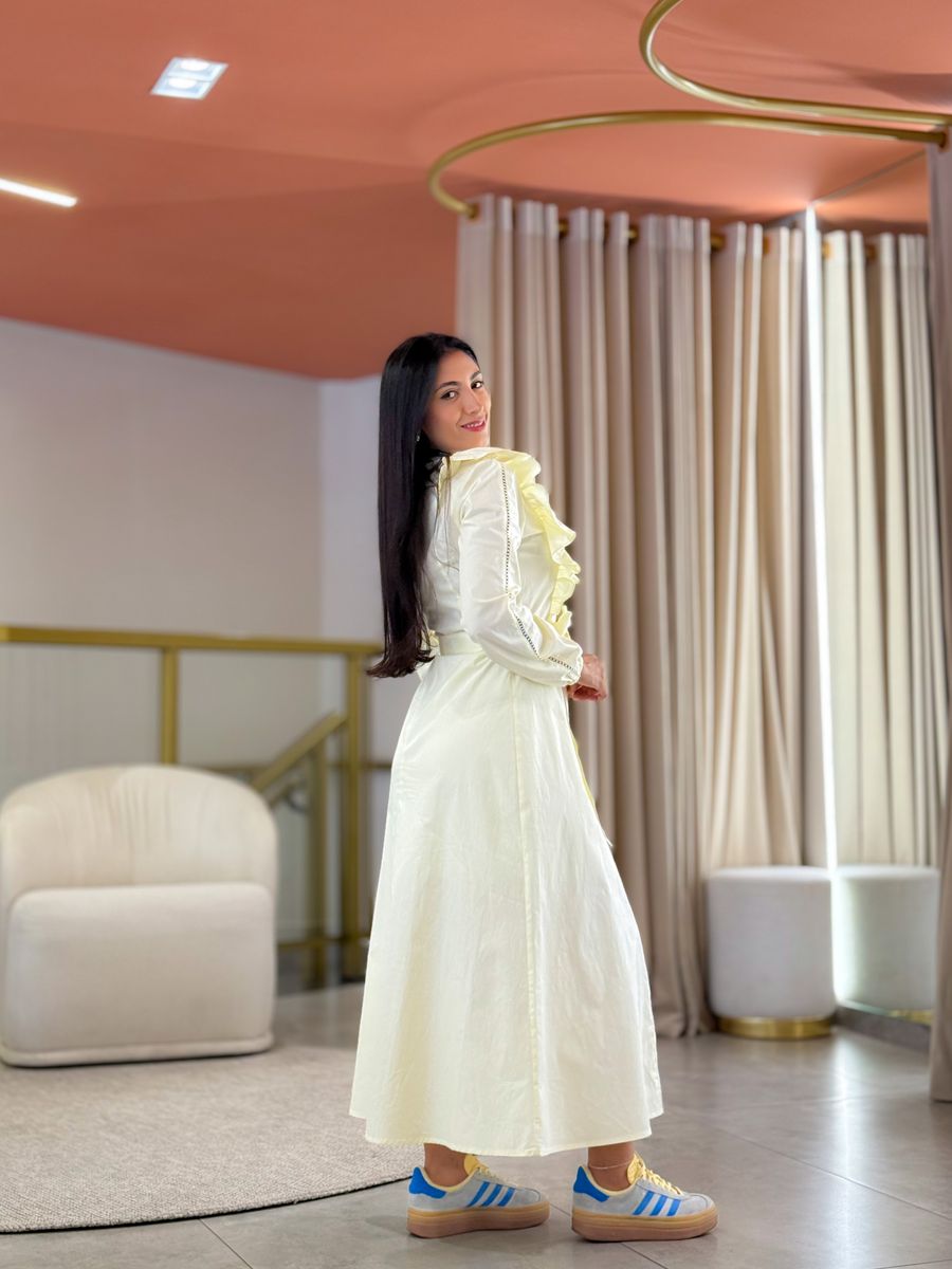 Vestido Paola Amarelo