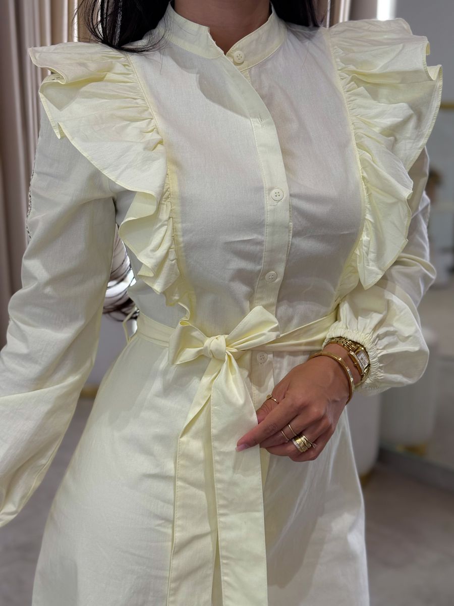 Vestido Paola Amarelo