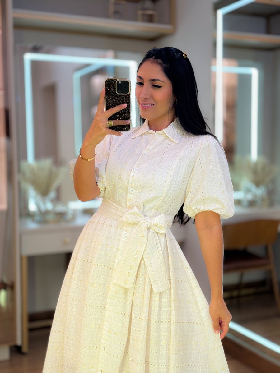 Vestido Rebeca Off White