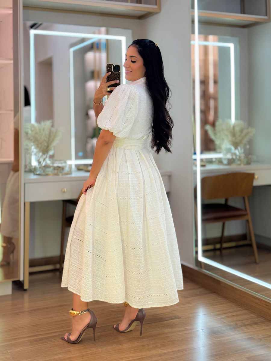 Vestido Rebeca Off White