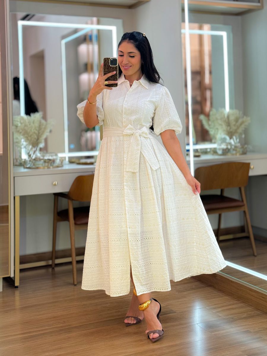 Vestido Rebeca Off White