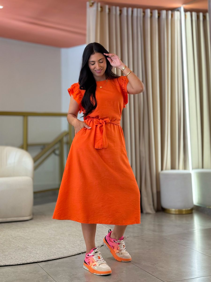 Vestido Mara Laranja