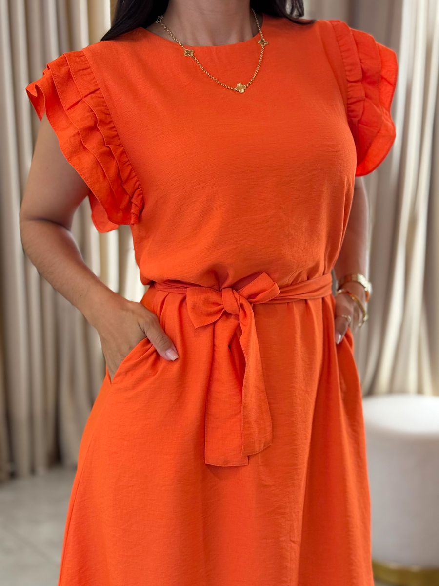 Vestido Mara Laranja